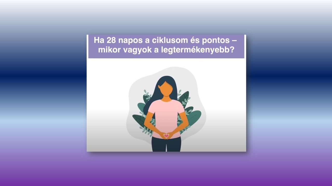 >Ha 28 napos a ciklusom és pontos – mikor vagyok a legtermékenyebb?